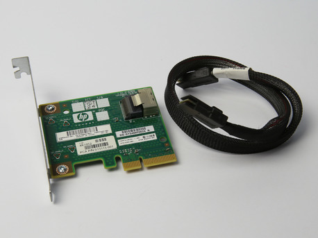 System Board 536293-001 FP HP ProLiant ML350 G6 PCi-e Pass Thru Board Sas cable  (1)