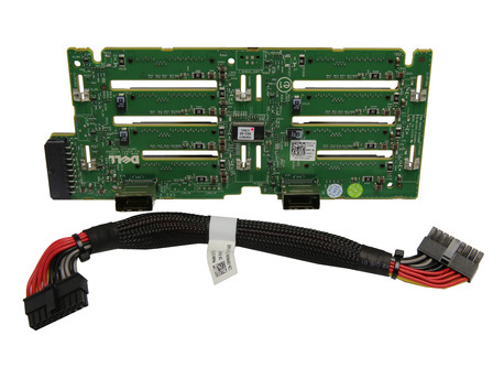 HDD Backplane 0MX827 0RN696 Dell PowerEdge R710 8x HDD 2.5'' Cable (1)