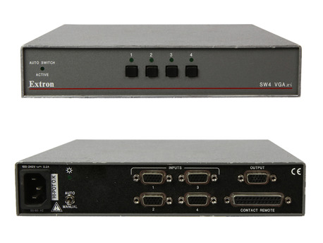 Przełącznik VGA i Stereo Audio - Extron SW4 VGA XI  (1)