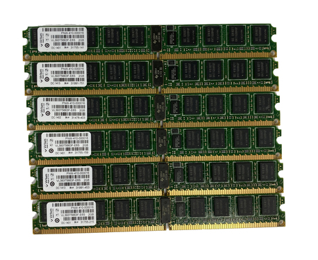 VIRTIUM 6X2GB DDR2 VL393T5663F-E6S PNW-410-0000016 6SZT (1)