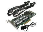 HP Smart Array P420 6Gb/s SAS RAID Controller 633538-001 1GB FBWC 2x SAS Cable LP (1)